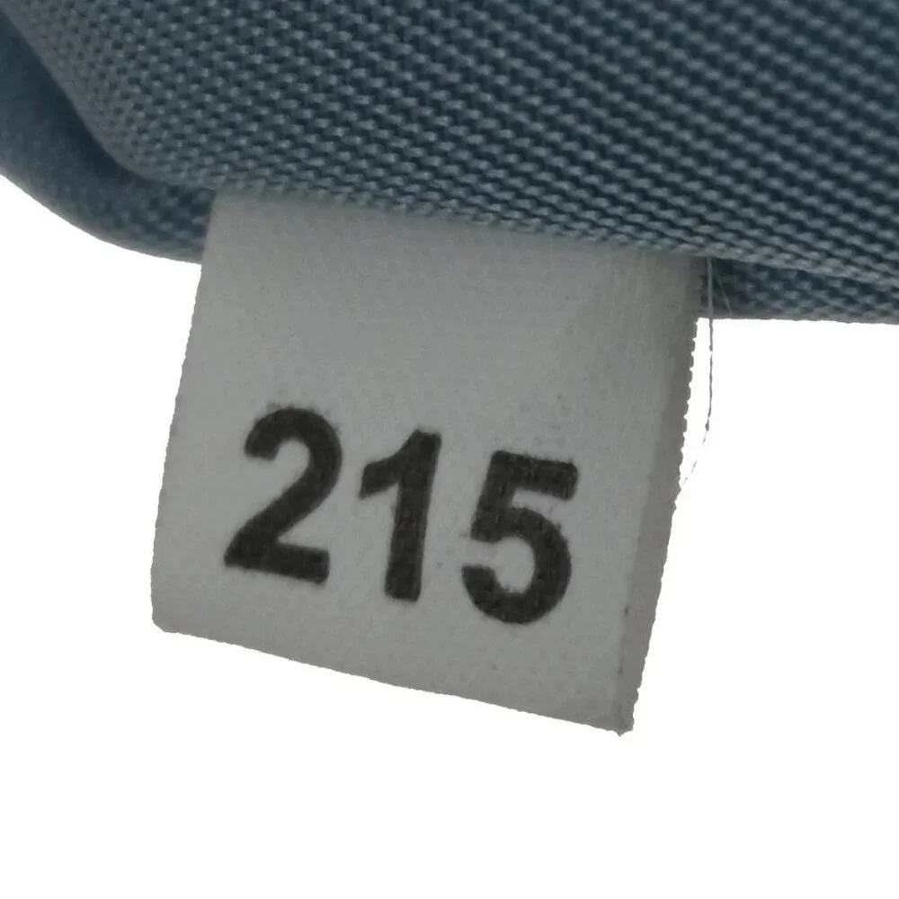 PRADA MILANO Etiquette Tote Bag Nylon Leather Black Italy 33CA290 - Picture 10 of 14